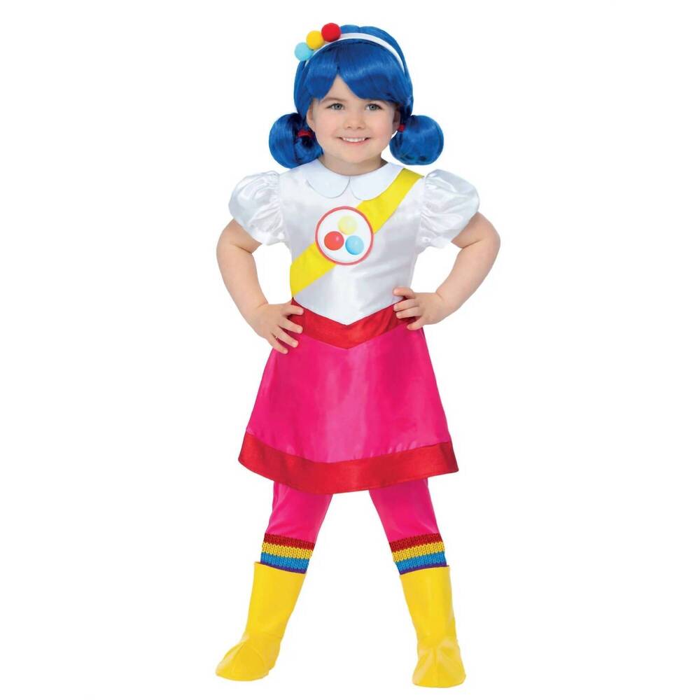 NEW PALAMON toddler true and the rainbow kingdom costume in white/pink